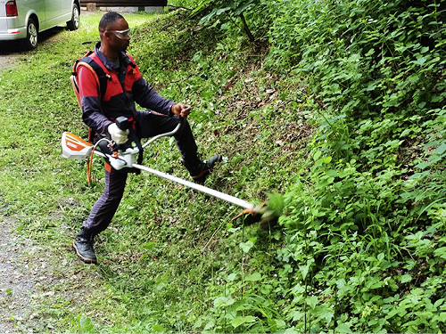 STIHL training in Waiblingen, Germany.